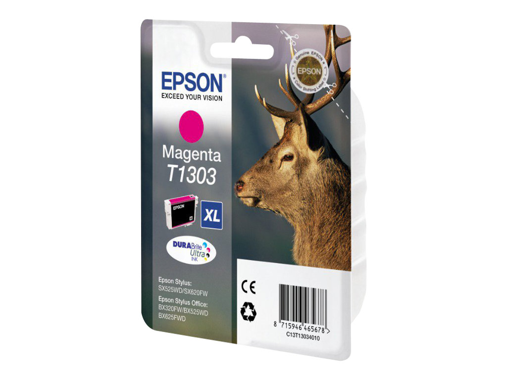 An image of Epson T1303 - magenta - original - ink cartridge