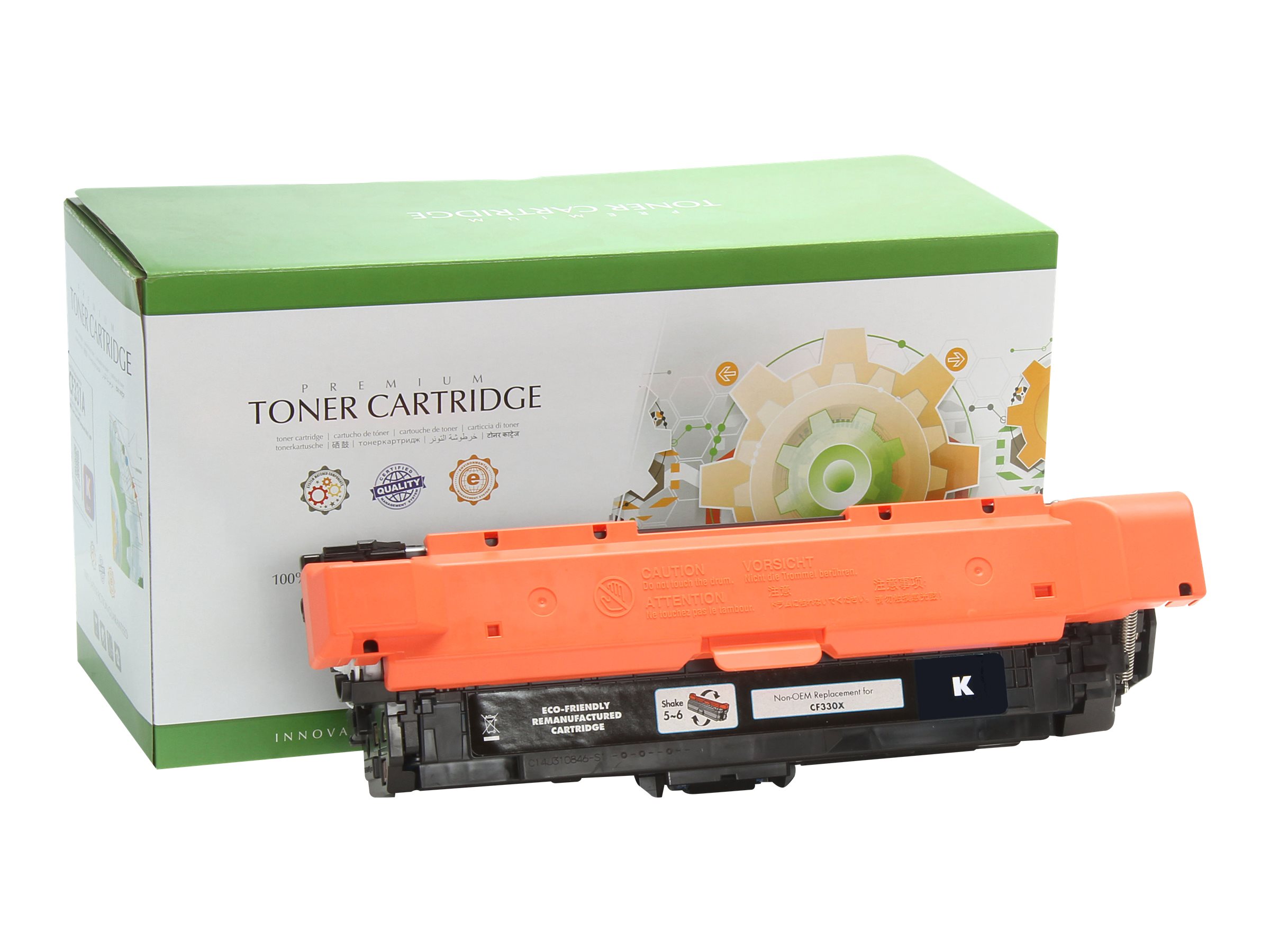 STATIC Toner cartridge compatible with HP CF330X black High Capacity remanufactured 20.500 pages