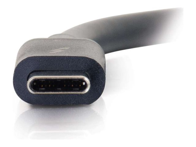 C2G 3ft Thunderbolt 3 Cable - USB C Thunderbolt 3 Cable - 100W Power Delivery - 20Gbps - Black - M/M - kabel Thunderbolt - USB-C do USB-C - 91.4 cm – foto 6
