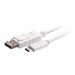 C2G 9ft USB C to DisplayPort 4K Cable White