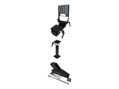 Havis Premium - Mounting kit (heavy duty vehicle specific base plate, heavy duty pole with height adjust handle, keyboard mount, motion device, stability support arm, monitor mount)