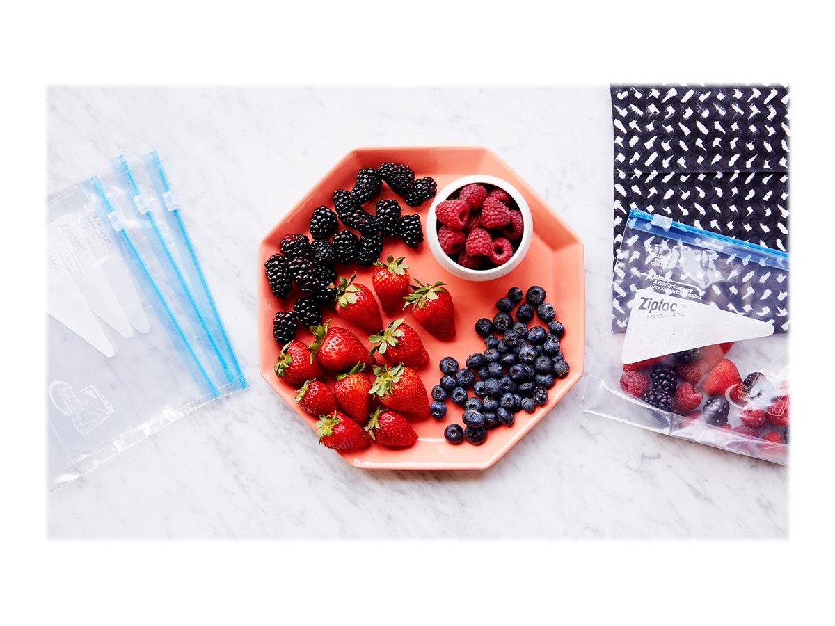 Ziploc Slideloc Freezer Bag - Medium - 15s