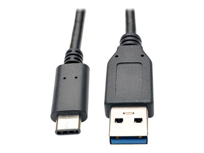 Eaton Tripp Lite Series USB-C to USB-A Cable (M/M), USB 3.2 Gen 1 (5 Gbps), Thunderbolt 3 Compatible, 3 ft. (0.91 m)