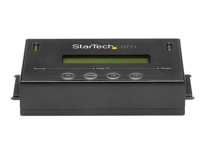 StarTech.com Dual Bay M.2 SATA/NVMe Duplicator/Eraser, SSD Cloner/Wiper,  Hard Drive Sanitizer/Copier