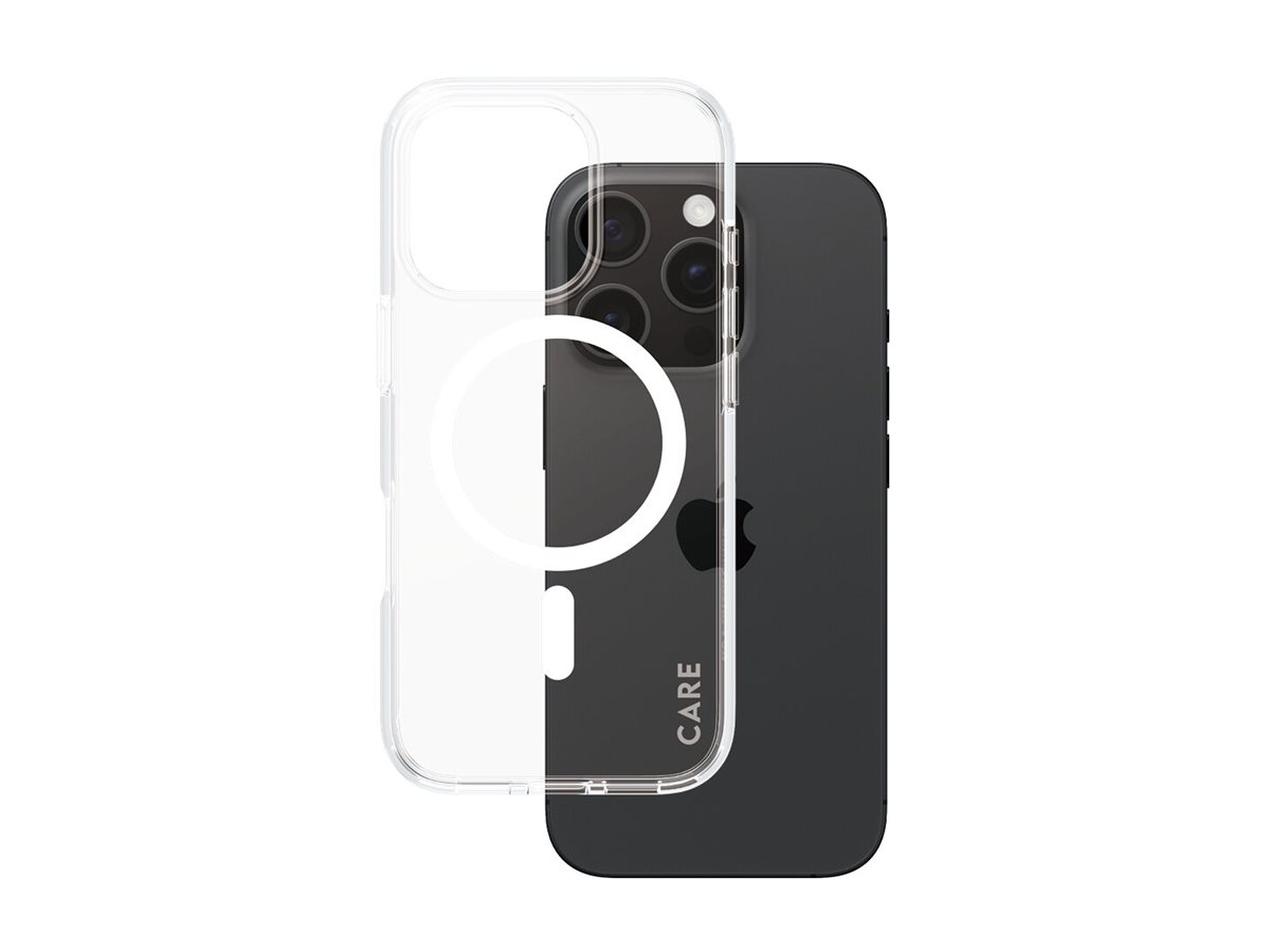 PanzerGlass CARE kryt Apple iPhone 16 Pro MagSafe Urban Combat čirý/bílý – foto 2