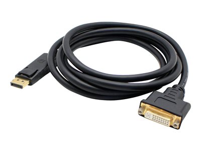 AddOn 10ft DisplayPort male to male black cable 