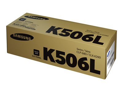 Samsung CLT-K506L High Yield black original toner cartridge (SU175A) 