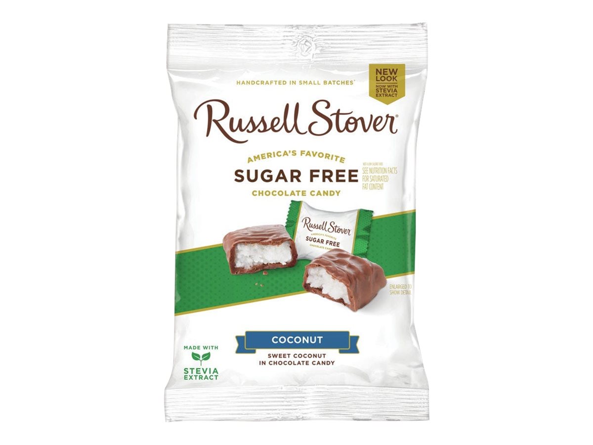 Russel Stover Sugar Free Coconut Chocolate Candy - 85g