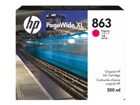 HP 863 - magenta - original - PageWide XL - ink cartridge