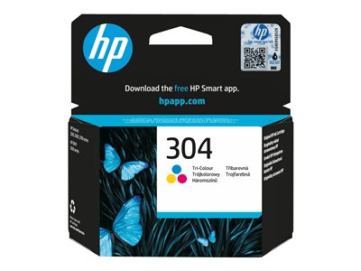 HP 304      Dreifarbg           Tintenpatrone