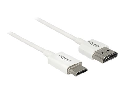 DELOCK Kabel HDMI-A>HDMI Mini-C 3D 4K1m - 85142