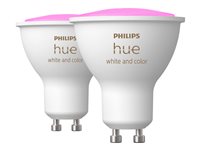 Philips Hue White and Color Ambiance LED-spot lyspære 4.3W G 350lumen 2000-6500K 16 millioner farver/varmt til køligt hvidt lys