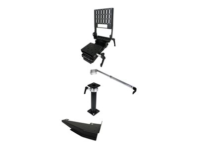 Havis Premium - Mounting kit (heavy duty vehicle specific base plate, heavy duty pole with height adjust handle, keyboard mount, motion device, stability support arm, monitor mount)