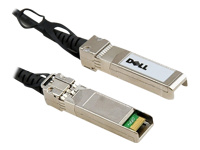 Dell 10GbE Copper Twinax Direct Attach Cable - Direct attach cable - SFP+ (M) to SFP+ (M) - 16.4 ft - twinaxial - for Networking N1148; PowerSwitch S4112, S5212, S5232, S5296; Networking S4048, X1026, X1052