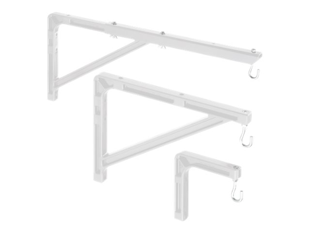 Da-Lite No. 6 Mounting and Extension Brackets - White