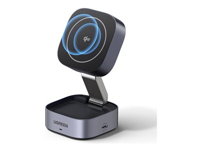 wireless charging stand - 2-in-1, Qi2, magnetic, f