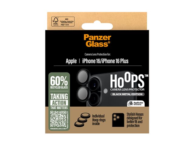 PanzerGlass HoOps Apple iPhone 16/16 Plus černý hliník – foto 5