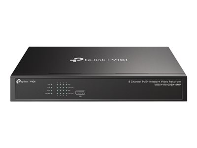 TP-Link Omada IPCam VIGI NVR1008H-8MP Channel PoE Network - VIGI NVR1008H-8MP