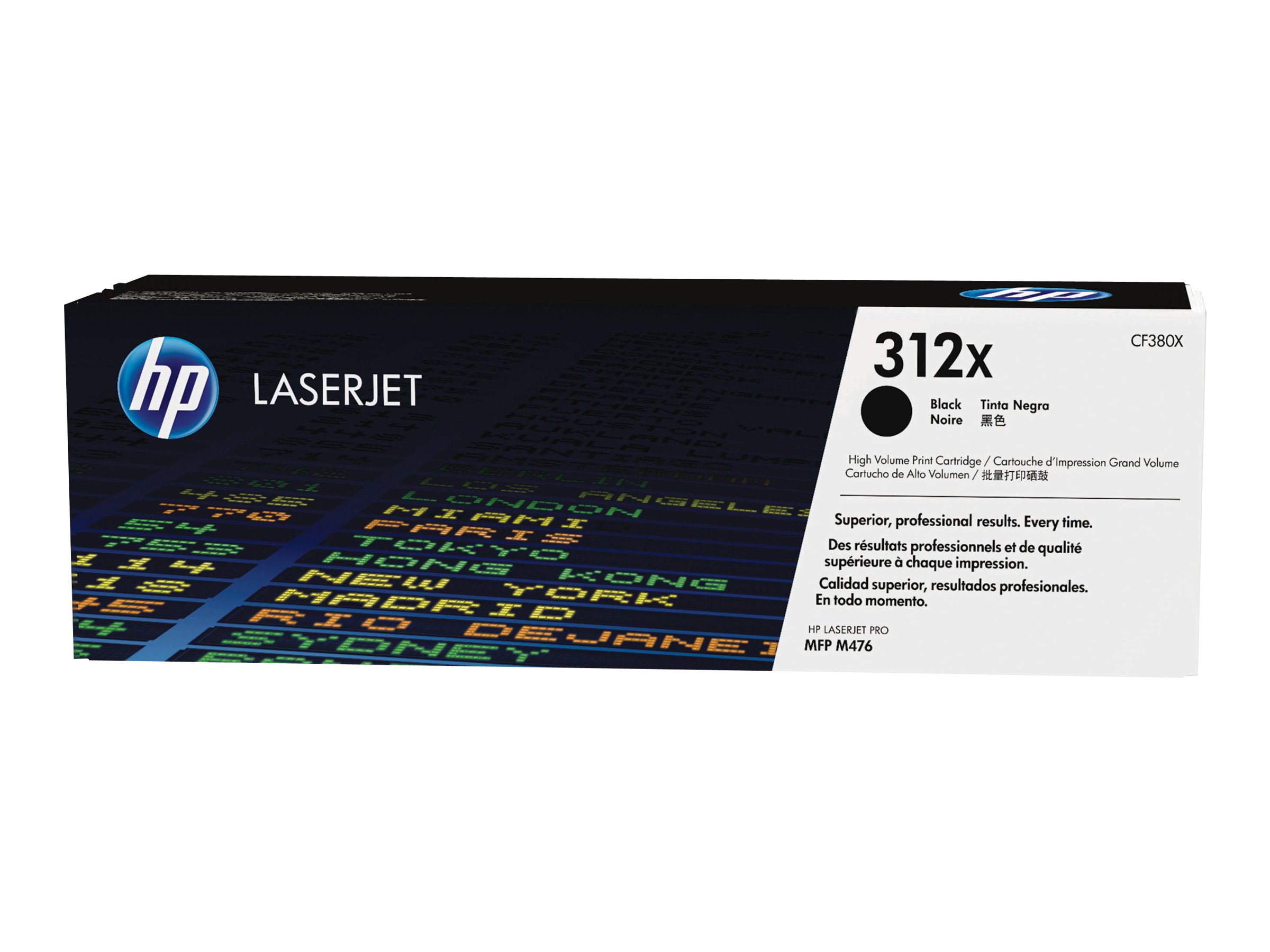 Hp 312x High Yield Black Original Laserjet Toner Cartridge Cf380x