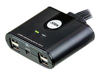 ATEN US424 USB sharing switch til periferiudstyr 4 porte USB