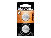 Duracell Lithium Battery - Bitter Coating - CR2025 - 2 Pack