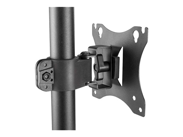 Manhattan Desk Monitor Mount – Full Motion Articulating Arm For 10-27" Screens, VESA 75/100, Clamp Or Grommet