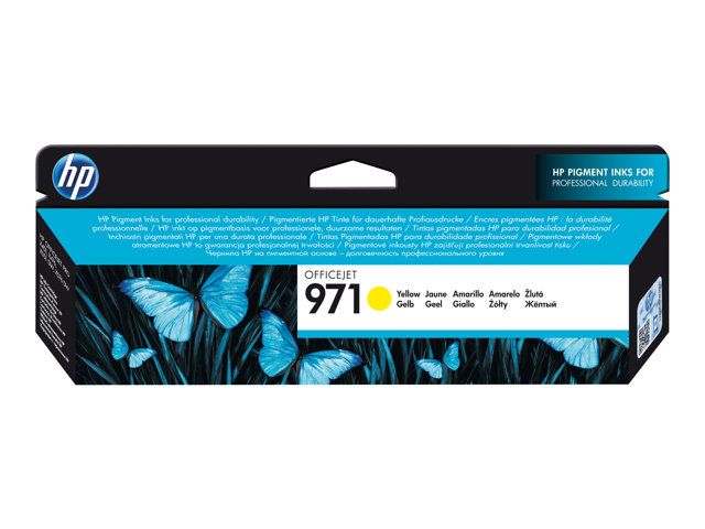 HP 971 - yellow - original - ink cartridge