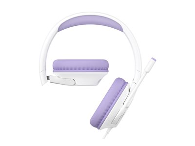 Belkin SoundForm Inspire Headset full size wired 3.5 mm jack, USB-C lavander