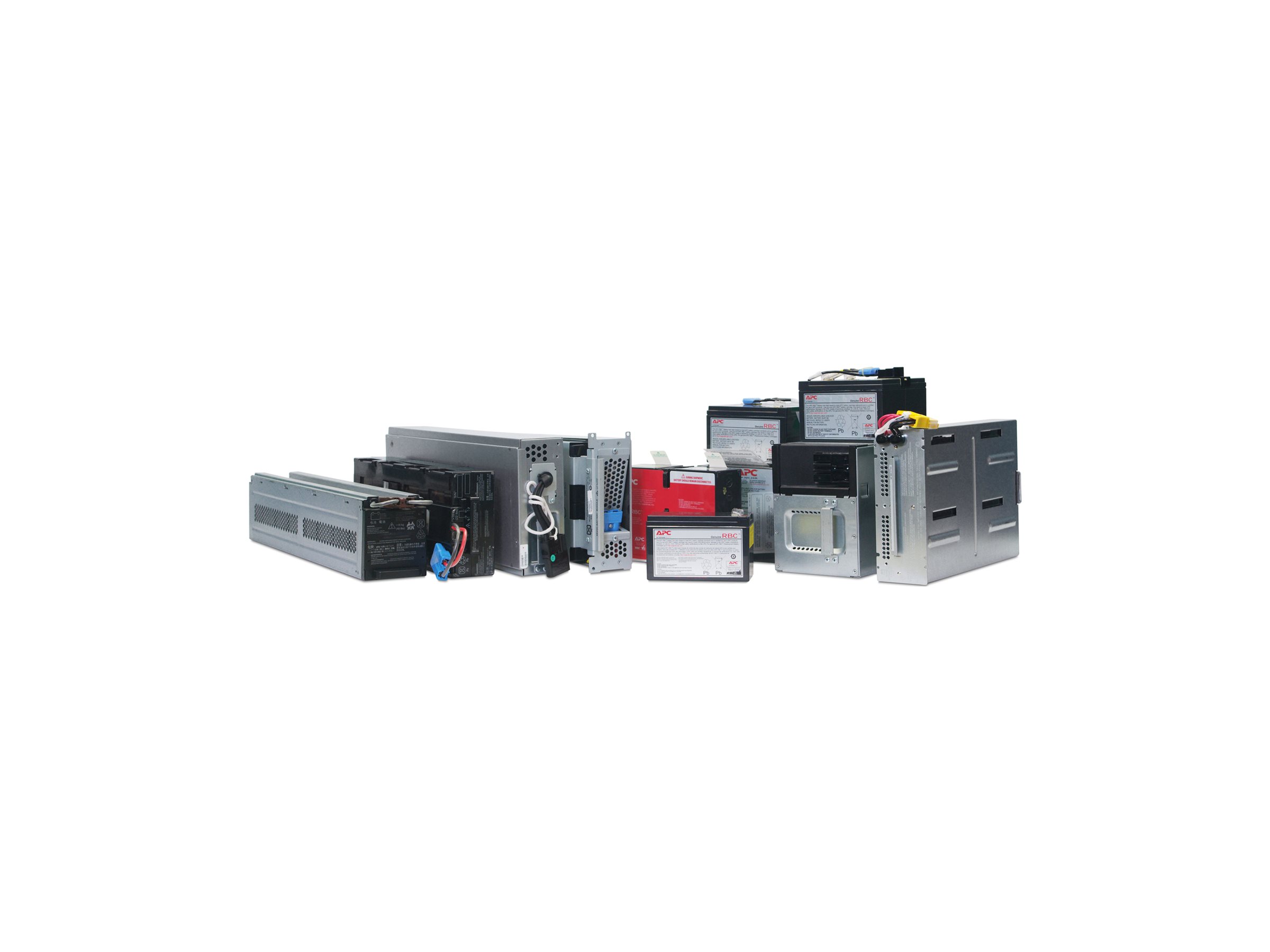 APC Replacement Battery Cartridge #3 UPS battery Lead Product shot Right-angle 80000