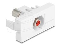 Delock Easy 45 Module RCA female to RCA female red / white