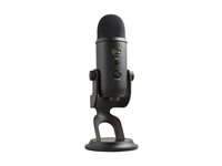 LOGI TECH Yeti USB Mic BLACKOUT