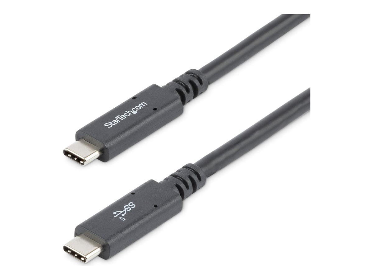 STARTECH Cable USB-C w/5A PD - USB 3.0 5Gbps 6ft