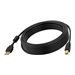3 m USB 2.0 micro B to A cable - gold plated conne