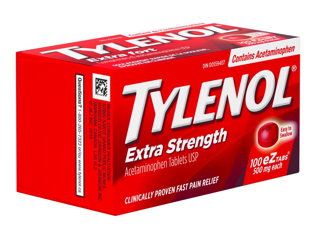 Tylenol* Extra Strength EZ Tablets - 100s� �