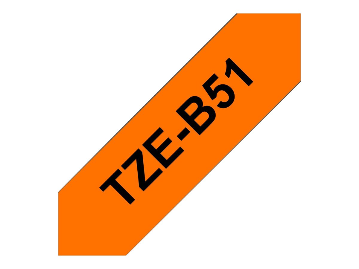 Brother TZe-B51 laminated tape 1 cassette(s) Roll (2.4 cm x 5 Product shot Close-up 75550