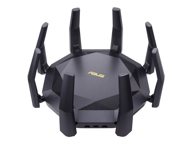 Image of ASUS RT-AX89X - wireless router - Wi-Fi 6 - Wi-Fi 6 - desktop