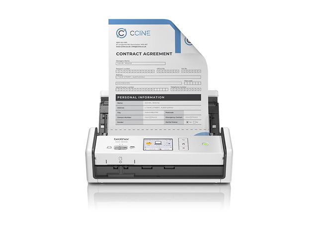 Scanner compact à défilement recto verso 30pm Wifi
