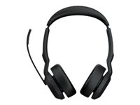 Jabra Evolve2 55 UC Stereo Trådløs Headset Sort
