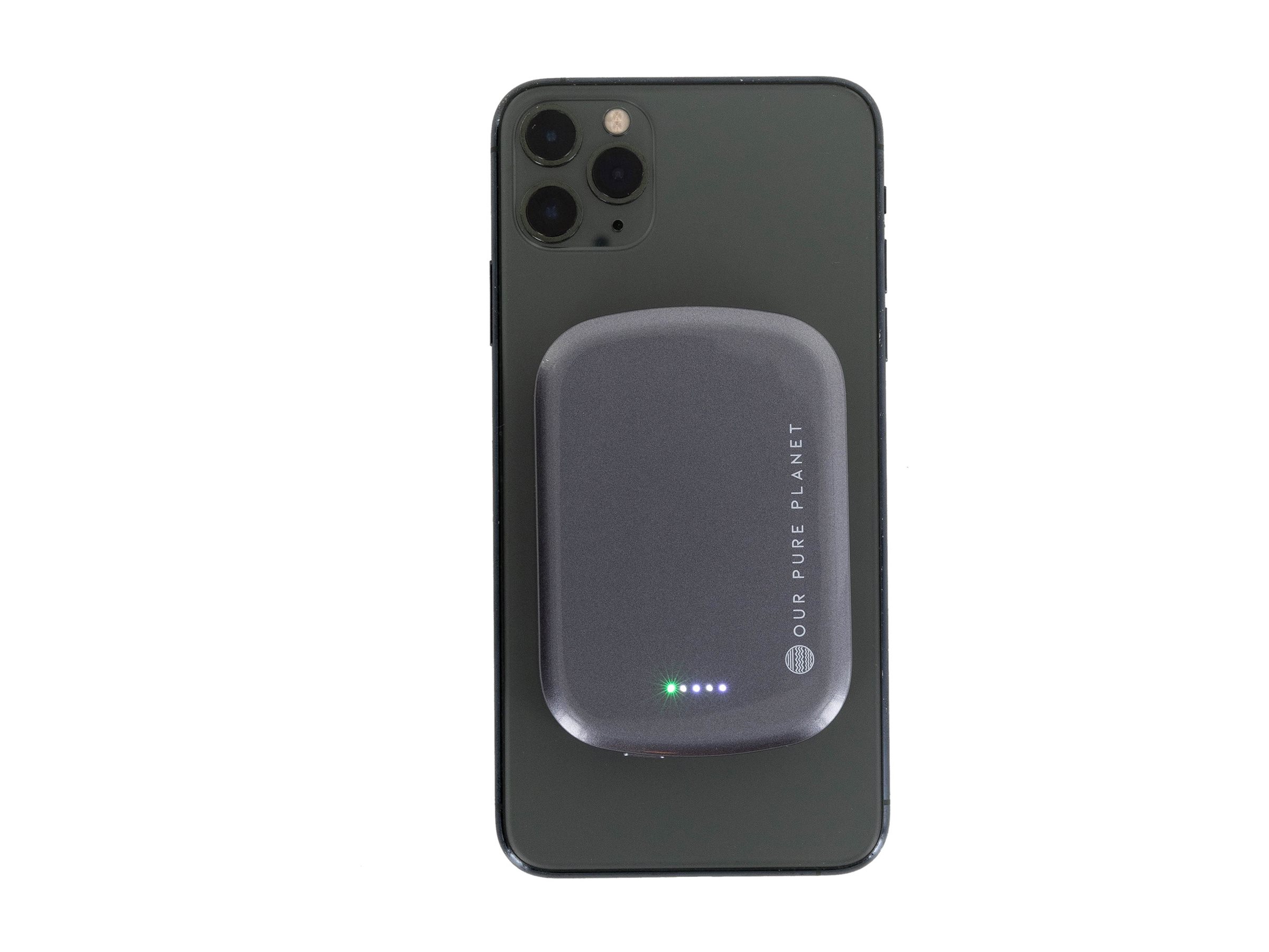 An image of Our Pure Planet wireless power bank - magnetic - Li - USB-C - 18 Watt