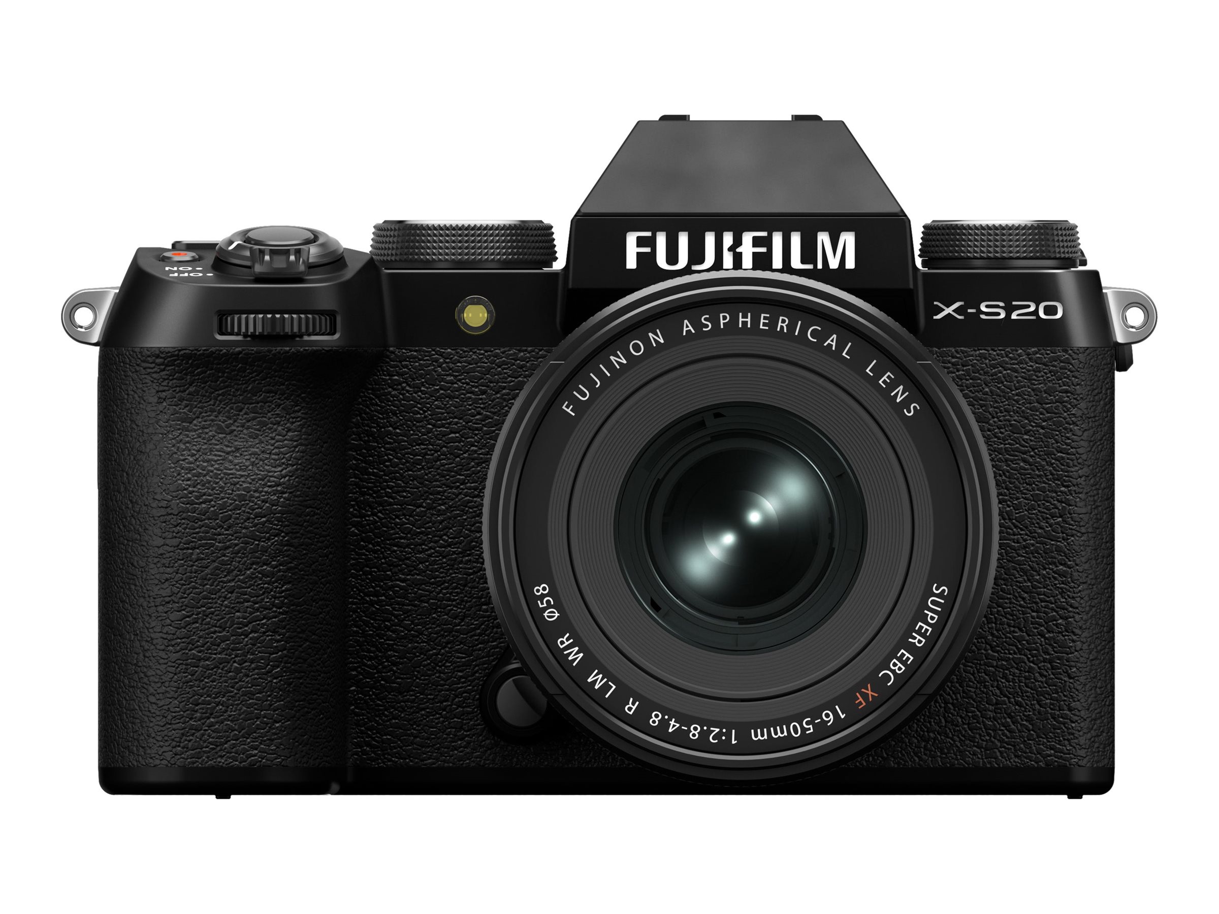 Fujifilm X Series X-S20 Mirrorless Digital Camera with XF 16-50mm R LM WR Lens - Black - 600024029