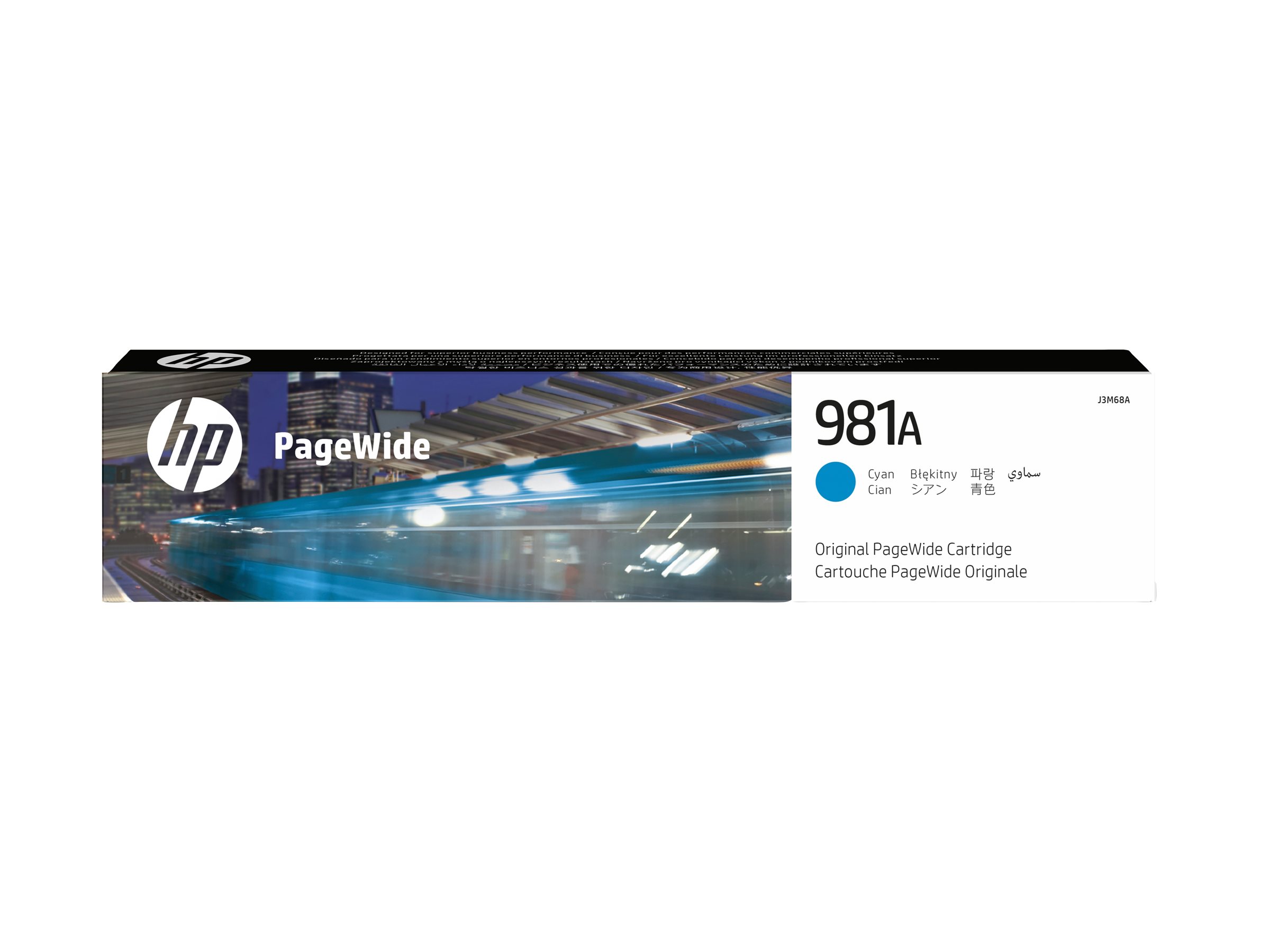 Hp 981a Cyan Original Pagewide Ink Cartridge