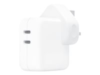 Apple 35W Dual USB-C Port Power Adapter - power adapter - 35 Watt
