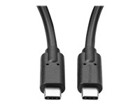 MicroConnect USB 3.2 Gen 2 USB Type-C kabel 25cm Sort