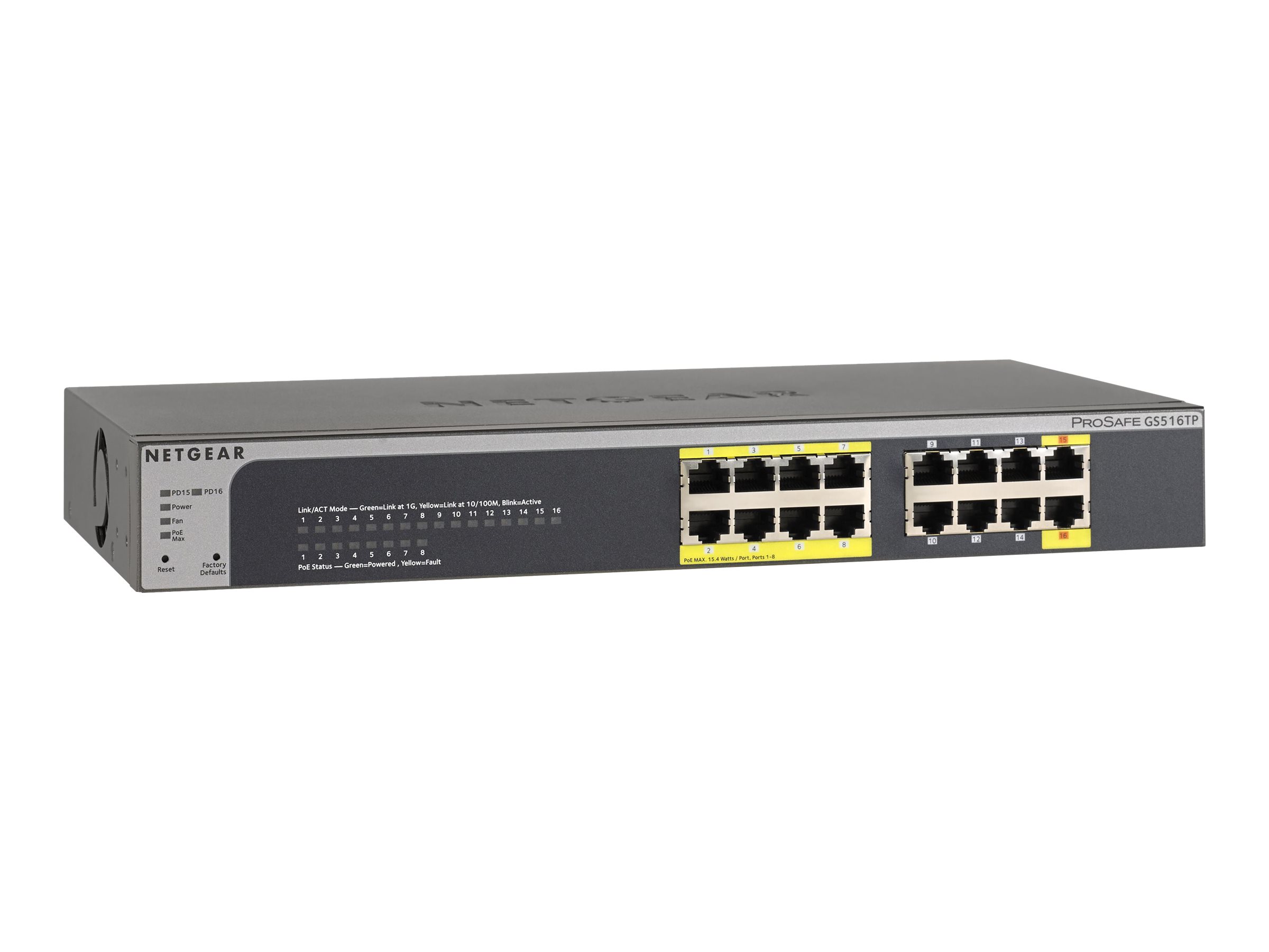 NETGEAR GS516TP - Switch
