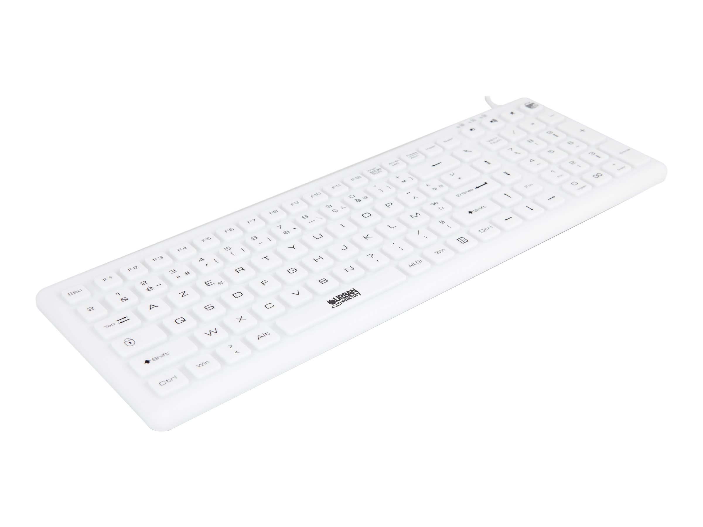 URBAN FACTORY Clavier en ABS et silicone