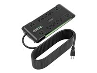 Plugable PS12-USB25 Power strip AC 120 V 1800 watt 