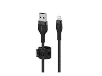 Belkin BoostCharge Lightning-kabel 2m Sort