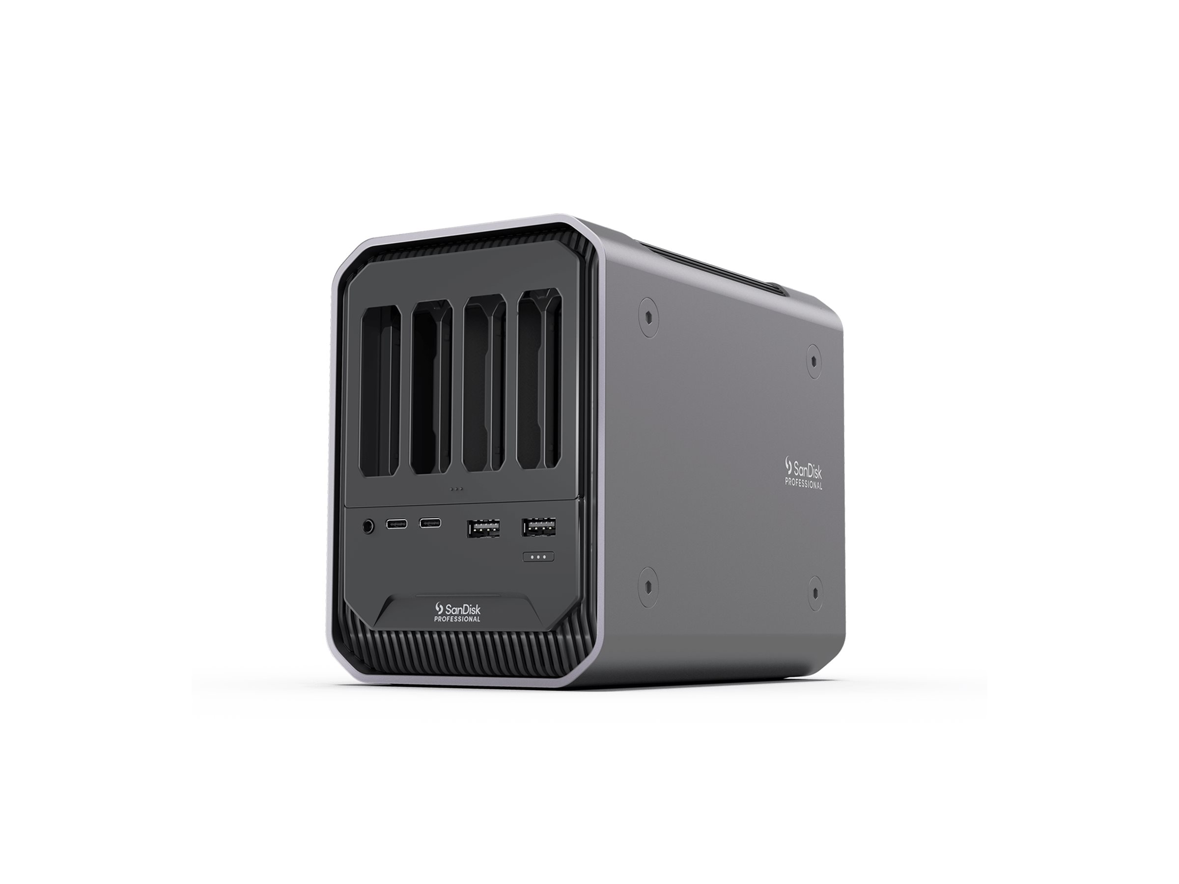 SANDISK PROFESSIONAL, PRO-DOCK 4, 4-BAY, THUNDERBOLT, READER DOCKING STATION