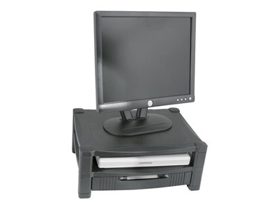 Kantek MS480 Two Tier with Drawer stand for monitor / notebook / printer / fax black 