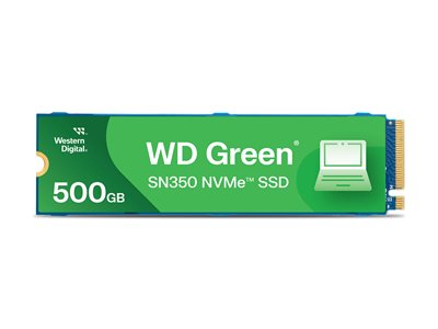 WD Green SN350 NVMe SSD 500GB M.2 2280 - WDS500G2G0C-00CDH0